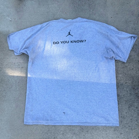 Vintage Jordan Tee Shirt XXL Spike Lee Earth Mars 90s Nike - Picture 6 of 8